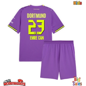 Borussia Dortmund Emre Can #23 Replica Third Stadium Kit for Kids 2026-27 Short Sleeve (+ pants)